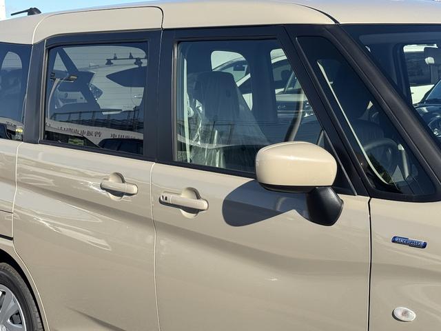 ソリオ ハイブリッドＭＧ　登録済み未使用車／キャラバンアイボリーパール／衝突被害軽減ブレーキ／レーダークルーズコントロール／運転席シートリフター／運転席アームレスト／オートエアコン／プッシュスタート／クリアランスソナー／禁煙車（24枚目）