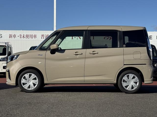 ソリオ ハイブリッドＭＧ　登録済み未使用車／キャラバンアイボリーパール／衝突被害軽減ブレーキ／レーダークルーズコントロール／運転席シートリフター／運転席アームレスト／オートエアコン／プッシュスタート／クリアランスソナー／禁煙車（30枚目）