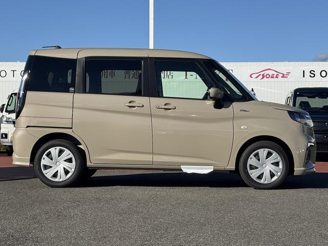 ソリオ ハイブリッドＭＧ　登録済み未使用車／キャラバンアイボリーパール／衝突被害軽減ブレーキ／レーダークルーズコントロール／運転席シートリフター／運転席アームレスト／オートエアコン／プッシュスタート／クリアランスソナー／禁煙車（31枚目）