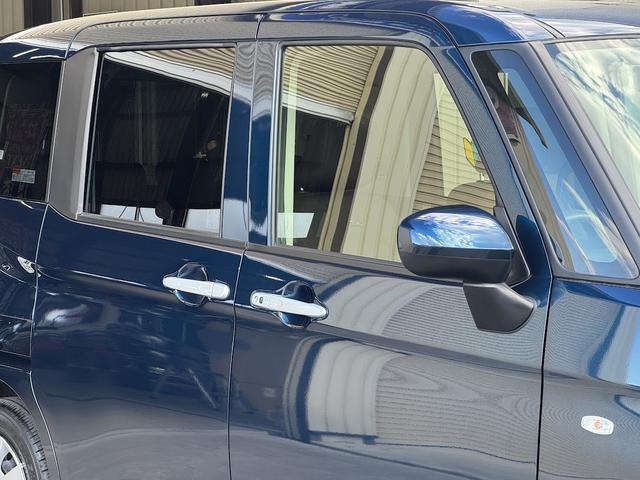 ルーミー Ｘ　衝突被害軽減ブレーキ／電動スライドドア／地デジ対応ナビ／バックカメラ／ＥＴＣ車載器／プッシュスタート／クリアランスソナー／後席ロールサンシェード／レーザーブルークリスタルシャイン／車検整備付き／禁煙車（24枚目）