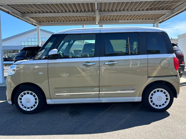 ムーヴキャンバス ストライプスＧ　雹害車につき現車確認した方のみ販売可　７インチナビ　ＤＶＤ再生　Ｂｌｕｅｔｏｏｔｈオーディオバックカメラ　フルセグ　両側電動スライド　スマアシ　コーナーセンサー　ホッとカップホルダー　シートヒーター（23枚目）