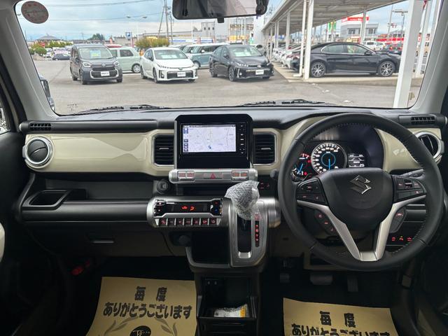 クロスビー ハイブリッドＭＺ　４ＷＤ　ターボ　純正７インチナビ　フルセグＴＶ　全方位モニター　ステアリングスイッチ　レーダークルーズ　コーナーセンサー　シートヒーター（2枚目）