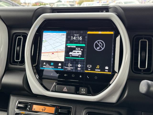ハスラー ハイブリッドX ワンオーナー 純正9インチメーカーナビ 全方位モニター ETC2.0 DVD再生 シートヒーター スズキセーフティ Bluetoothオーディオ ApplecarPlay LEDヘッドライト(3枚目)