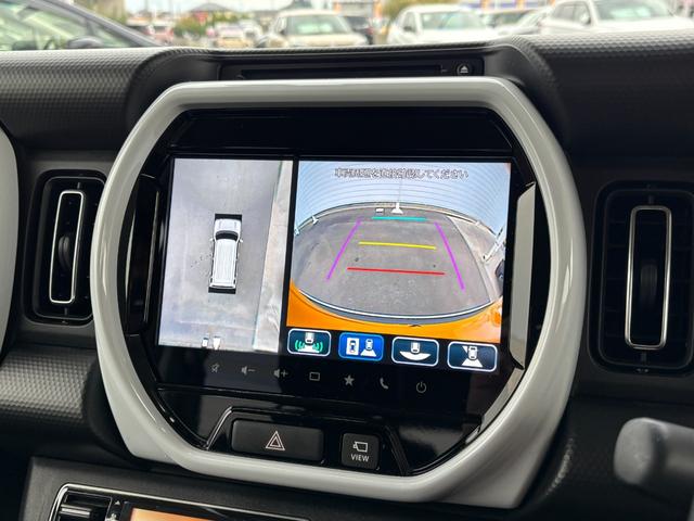 ハスラー ハイブリッドX ワンオーナー 純正9インチメーカーナビ 全方位モニター ETC2.0 DVD再生 シートヒーター スズキセーフティ Bluetoothオーディオ ApplecarPlay LEDヘッドライト(4枚目)