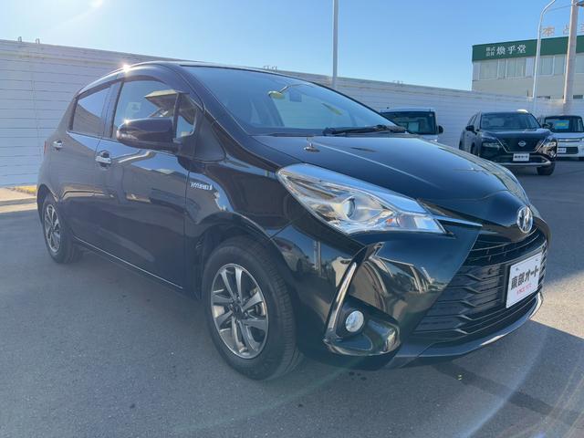 ヴィッツ ハイブリッドＦ　セーフティーエディションＩＩＩ　純正９インチＳＤナビ　バックカメラ　フルセグＴＶ　ＣＤ＆ＤＶＤ再生　Ｂｌｕｅｔｏｏｔｈ　ＬＥＤヘッドライト　フォグランプ　トヨタセーフティ　ビルドインＥＴＣ　オートハイビーム　オートライト（34枚目）