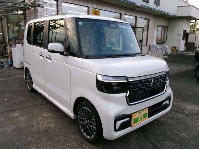 Ｎ－ＢＯＸカスタム ターボ　ナビ装着用スペシャルパッケージ　両側パワースライドドア　クリアランスソナー　ロールサンシェード　シートバックテーブル　レーンアシスト　衝突被害軽減システム　オートライト　ホンダセンシング（25枚目）