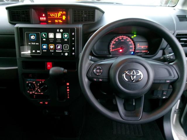 ルーミー Ｘ　スマートアシスト　ディスプレイオーディオ　フルセグテレビ　Ｂｌｕｅｔｏｏｔｈ　ＵＳＢ　バックカメラ　両側スライド片側パワースライドドア　オートライト　オートハイビーム　電動格納ミラー　プッシュスタート（2枚目）