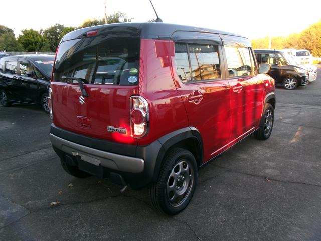 ハスラー Ｇ　フロア５速マニュアル　ＭＴ　社外ナビ　フルセグテレビ　ＣＤ　ＤＶＤ　Ｂｌｕｅｔｏｏｔｈ　ＥＴＣ　運転席シートヒーター　電動格納ミラー　アイドリングストップ　キーレスエントリー　軽ＳＵＶ（23枚目）