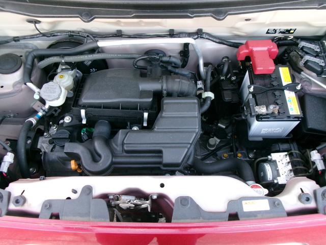 ハスラー Ｇ　フロア５速マニュアル　ＭＴ　社外ナビ　フルセグテレビ　ＣＤ　ＤＶＤ　Ｂｌｕｅｔｏｏｔｈ　ＥＴＣ　運転席シートヒーター　電動格納ミラー　アイドリングストップ　キーレスエントリー　軽ＳＵＶ（29枚目）