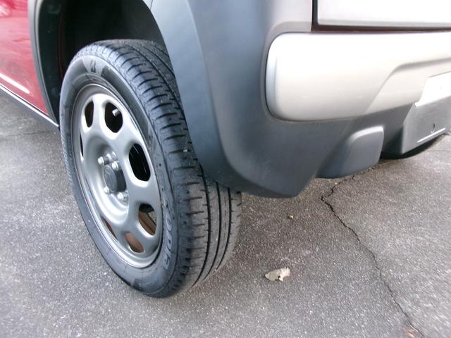 ハスラー Ｇ　フロア５速マニュアル　ＭＴ　社外ナビ　フルセグテレビ　ＣＤ　ＤＶＤ　Ｂｌｕｅｔｏｏｔｈ　ＥＴＣ　運転席シートヒーター　電動格納ミラー　アイドリングストップ　キーレスエントリー　軽ＳＵＶ（35枚目）