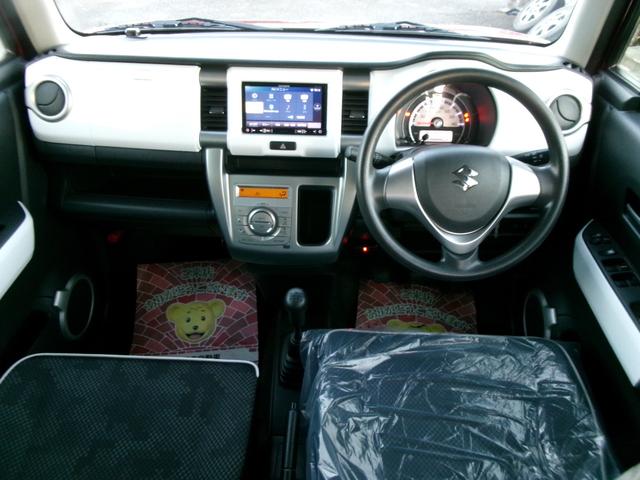 ハスラー Ｇ　フロア５速マニュアル　ＭＴ　社外ナビ　フルセグテレビ　ＣＤ　ＤＶＤ　Ｂｌｕｅｔｏｏｔｈ　ＥＴＣ　運転席シートヒーター　電動格納ミラー　アイドリングストップ　キーレスエントリー　軽ＳＵＶ（46枚目）