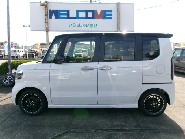 Ｎ－ＢＯＸカスタム ターボコーディネートスタイル　ホンダセンシング　ナビ装着用スペシャルパッケージ　両側パワースライドドア　前席シートヒーター　電動パーキング・ホールド機能　電動格納ミラー　ロールサンシェード　シートバックテーブル（27枚目）