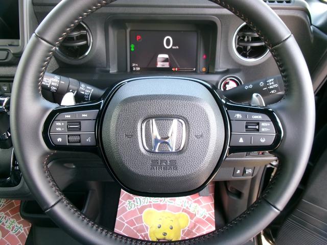 Ｎ－ＢＯＸカスタム ターボ　ホンダセンシング　ナビ装着用スペシャルパッケージ　四輪駆動　両側パワースライドドア　電動パーキング・ホールド機能　前席シートヒーター　電動格納ミラー　ロールサンシェード　シートバックテーブル（14枚目）