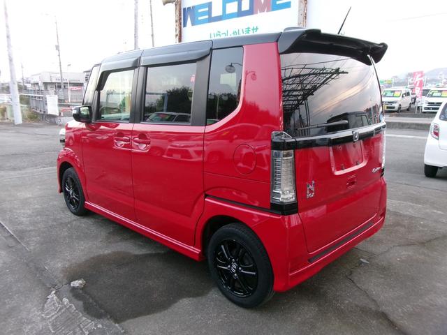 Ｎ－ＢＯＸカスタム ２トーンカラースタイル　Ｇ・Ｌパッケージ　ワンオーナー　両側スライド　片側パワースライドドア　社外ナビ　ワンセグテレビ　ＣＤ　ＳＤ　オートライト　フォグランプ　アイドリングストップ　電動格納ミラー　ベンチシート　盗難防止システム（25枚目）