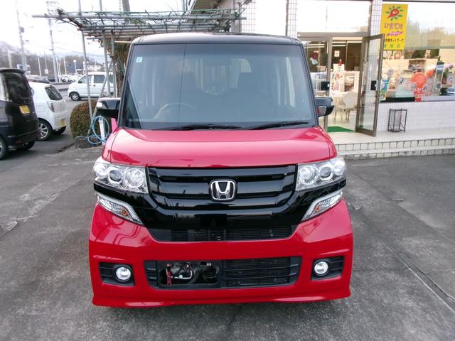 Ｎ－ＢＯＸカスタム ２トーンカラースタイル　Ｇ・Ｌパッケージ　ワンオーナー　両側スライド　片側パワースライドドア　社外ナビ　ワンセグテレビ　ＣＤ　ＳＤ　オートライト　フォグランプ　アイドリングストップ　電動格納ミラー　ベンチシート　盗難防止システム（28枚目）