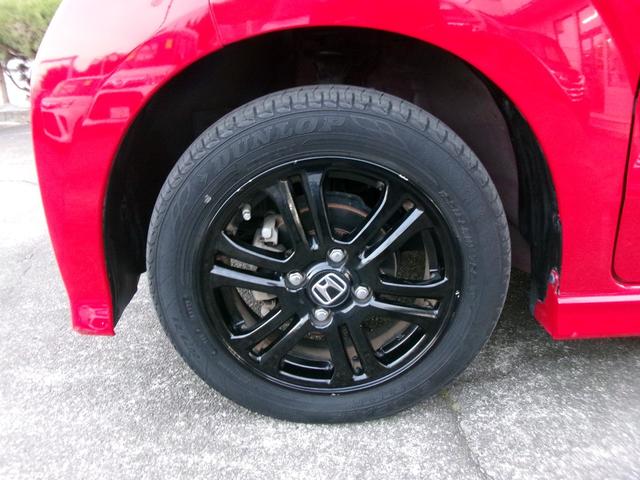 Ｎ－ＢＯＸカスタム ２トーンカラースタイル　Ｇ・Ｌパッケージ　ワンオーナー　両側スライド　片側パワースライドドア　社外ナビ　ワンセグテレビ　ＣＤ　ＳＤ　オートライト　フォグランプ　アイドリングストップ　電動格納ミラー　ベンチシート　盗難防止システム（37枚目）