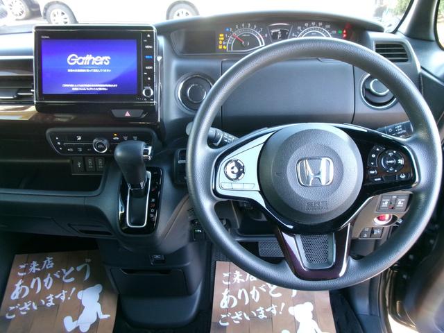 Ｎ－ＢＯＸカスタム Ｌ　ホンダセンシング　前後ドライブレコーダー　純正ナビ　テレビ　ＣＤ　ＤＶＤ　ＵＳＢ　Ｂｌｕｅｔｏｏｔｈ　バックモニター　ＥＴＣ　電動パーキング・ホールド付　両側パワースライドドア　前席シートヒーター（2枚目）