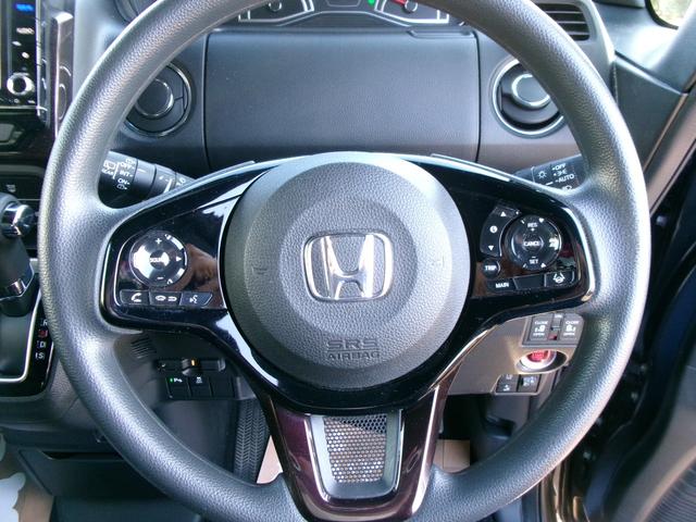 Ｎ－ＢＯＸカスタム Ｌ　ホンダセンシング　前後ドライブレコーダー　純正ナビ　テレビ　ＣＤ　ＤＶＤ　ＵＳＢ　Ｂｌｕｅｔｏｏｔｈ　バックモニター　ＥＴＣ　電動パーキング・ホールド付　両側パワースライドドア　前席シートヒーター（19枚目）