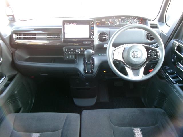 Ｎ－ＢＯＸカスタム Ｇ・Ｌホンダセンシング　ホンダセンシング　前後ドライブレコーダー　ナビ　フルセグテレビ　ＣＤ　ＤＶＤ　ＵＳＢ　Ｂｌｕｅｔｏｏｔｈ　ＥＴＣ　バックモニター　充電ソケット　ロールサンシェード　電動格納ミラー　前席シートヒーター（57枚目）