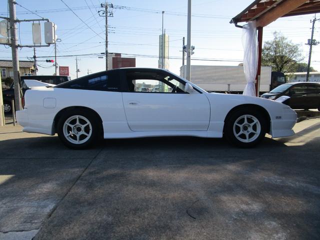 180SX タイプS 純正エアロ リアウイング フロントリップ P1レーシングAW(10枚目)