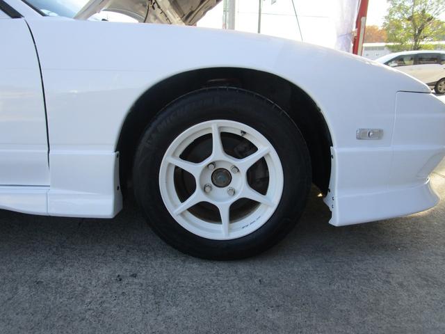 180SX タイプS 純正エアロ リアウイング フロントリップ P1レーシングAW(11枚目)