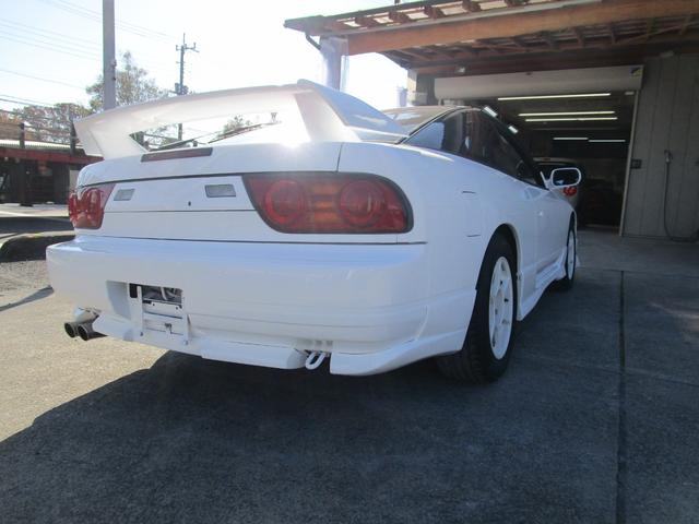 180SX タイプS 純正エアロ リアウイング フロントリップ P1レーシングAW(20枚目)