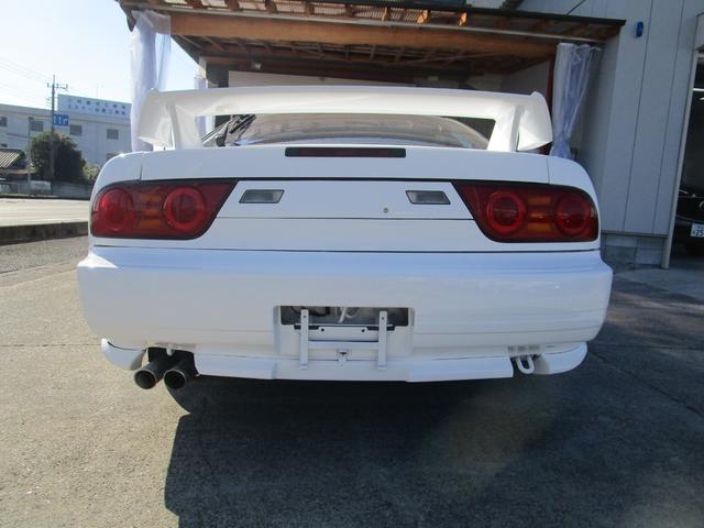 180SX タイプS 純正エアロ リアウイング フロントリップ P1レーシングAW(26枚目)