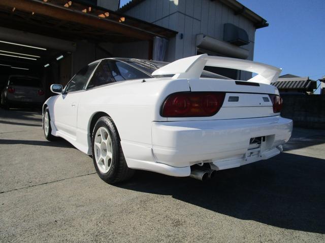 180SX タイプS 純正エアロ リアウイング フロントリップ P1レーシングAW(31枚目)