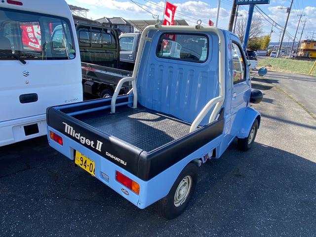 ダイハツ ミゼットII 1人乗り MT 社外ハンドル 44.8万円 平成 ダイハツ ミゼットII 1人乗り MT 社外ハンドル 44.8万円 平成