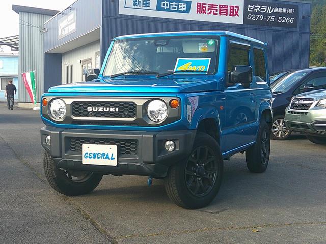 ジムニー ＸＬ　４ＷＤ　オートマ　ナビＴＶ　バックカメラ　社外マフラー　グリル　１オーナー（2枚目）