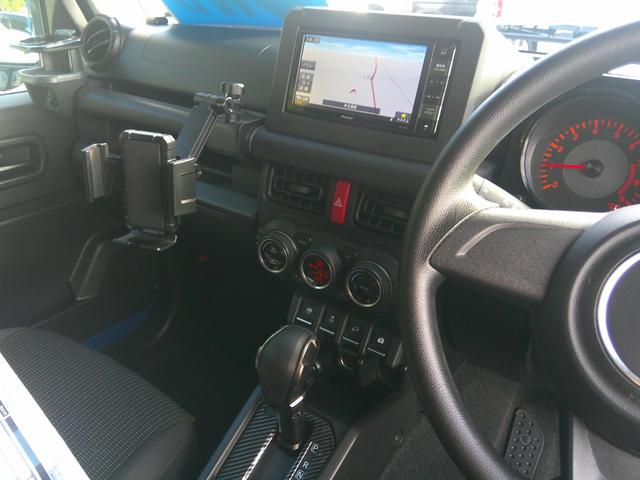 ジムニー ＸＬ　４ＷＤ　オートマ　ナビＴＶ　バックカメラ　社外マフラー　グリル　１オーナー（14枚目）