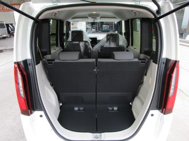 N-BOX ベースグレード メーカーオプション右(両側)電動スライドドア/後席用シートバックテーブル/後席用アームレスト/オートリトラミラー オプション色 衝突軽減ブレーキ メーカー保証継承渡し 届出済未使用車(33枚目)