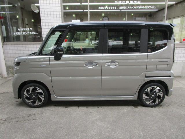 スペーシアカスタム ハイブリッドXSターボ 9インチ全方位モニター付ナビ/全車速追従機能付アダプティブクルーズ/ステアリングヒーター/両側パワースライドドア/衝突軽減ブレーキ メーカー保証継承渡し 届出済未使用車(9枚目)