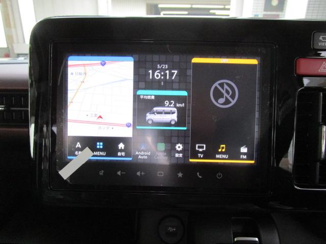 スペーシアカスタム ハイブリッドXSターボ 9インチ全方位モニター付ナビ/全車速追従機能付アダプティブクルーズ/ステアリングヒーター/両側パワースライドドア/衝突軽減ブレーキ メーカー保証継承渡し 届出済未使用車(10枚目)