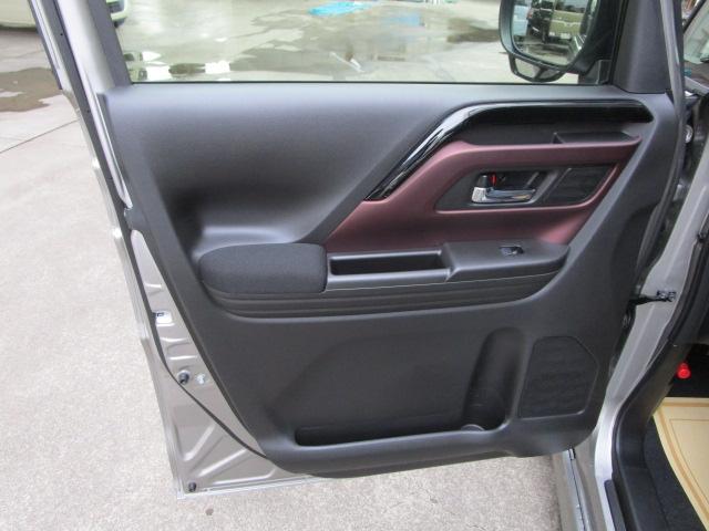 スペーシアカスタム ハイブリッドXSターボ 9インチ全方位モニター付ナビ/全車速追従機能付アダプティブクルーズ/ステアリングヒーター/両側パワースライドドア/衝突軽減ブレーキ メーカー保証継承渡し 届出済未使用車(27枚目)