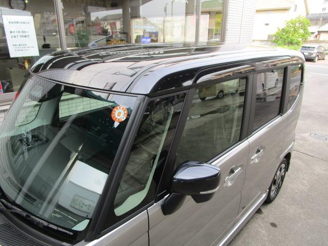 スペーシアカスタム ハイブリッドXSターボ 9インチ全方位モニター付ナビ/全車速追従機能付アダプティブクルーズ/ステアリングヒーター/両側パワースライドドア/衝突軽減ブレーキ メーカー保証継承渡し 届出済未使用車(50枚目)