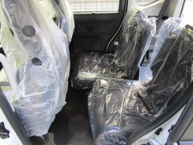 後席シートアレンジ