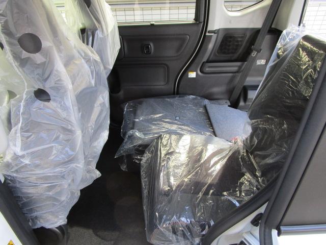 後席シートアレンジ