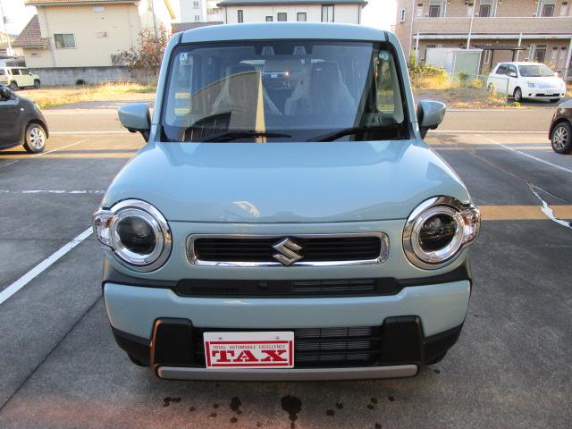 ハスラー ハイブリッドGターボ 4WD 純正メーカーオプション!9型全方位ナビ・フルセグTV・ブルートゥース・CD・DVD アダクティブクルーズコントロール パドルシフト LEDライト メーカ保証継承渡し 届出済未使用車(3枚目)