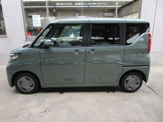 ルークス X 純正オプション9型ナビ・TV/右電動付両側電動スライドドア/前方ドラレコ/快適パック・シーリングファン・シートバックテーブル・後席用ロールシェイド/ETC アラウンドビューモニター メーカー保証継承(9枚目)