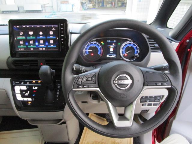 ルークス Ｘ　純正オプション９型ナビ・ＴＶ／右電動付両側電動スライドドア／ドラレコ／快適パック・シーリングファン・シートバックテーブル・後席用ロールシェイド　アラウンドビューモニター　メーカー保証継承（14枚目）