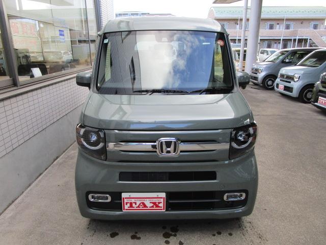 Ｎ－ＶＡＮ ファン・ターボ　アダプティブクルーズコントロール　ＬＥＤライト・フォグランプ　衝突軽減ブレーキ　オプション色　メーカー保証継承渡し　届出済未使用車（3枚目）