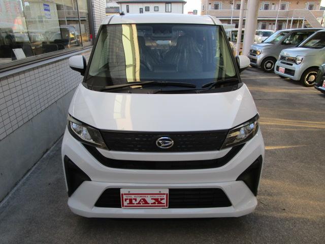 ムーヴ Ｘ　衝突軽減ブレーキ　ＬＥＤライト　左オートスライドドア　プッシュエンジンスタート　アップグレードパッケージ（バックカメラ・ステアリングスイッチ・リヤスピーカー）届出済未使用車　メーカー保証継承渡し（3枚目）