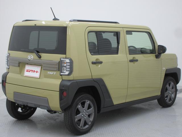 タフト Ｇターボ　ダーククロムベンチャー　４ＷＤ　スマアシ　純正７インチワイドナビ　純正前後ドラレコ　全周囲カメラ　ＴＶ　ブルートゥース　ＨＤＭＩ端子　車線逸脱警報　左右シートヒーター　クリアランスソナー　ＬＥＤヘッドライト　プッシュスタート（8枚目）