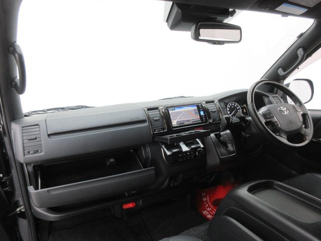 ハイエースバン スーパーＧＬ　ダークプライムＩＩ　モデリスタエアロ　４ＷＤ　トヨタセーフティセンス　純正ナビ　ＴＶ　ブルートゥース　バックカメラ　ＥＴＣ　１００Ｖ電源　リアクーラー　リアヒーター　純正１５インチアルミホイール　ＬＥＤヘッドライト（28枚目）
