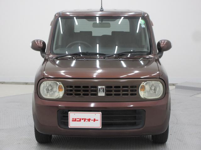 アルトラパン X 純正14インチアルミホイール プッシュスタート エアコン シートリフター 電動格納ミラー レベライザー 左右エアバック セキュリティアラーム ドアバイザー(2枚目)