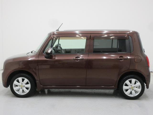 アルトラパン X 純正14インチアルミホイール プッシュスタート エアコン シートリフター 電動格納ミラー レベライザー 左右エアバック セキュリティアラーム ドアバイザー(5枚目)