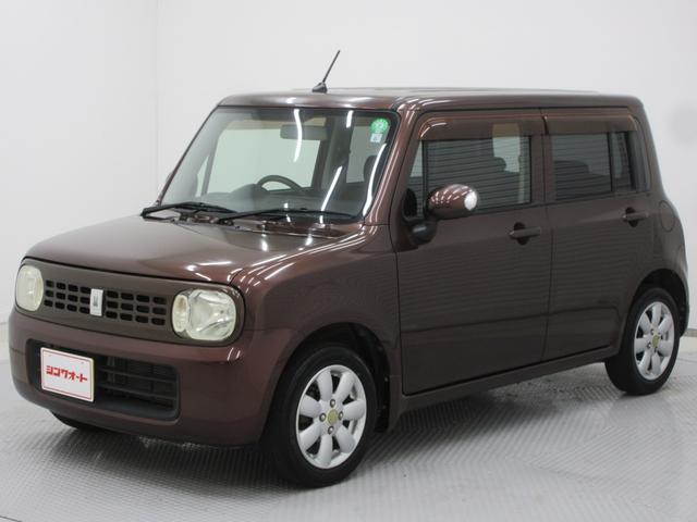 アルトラパン X 純正14インチアルミホイール プッシュスタート エアコン シートリフター 電動格納ミラー レベライザー 左右エアバック セキュリティアラーム ドアバイザー(7枚目)