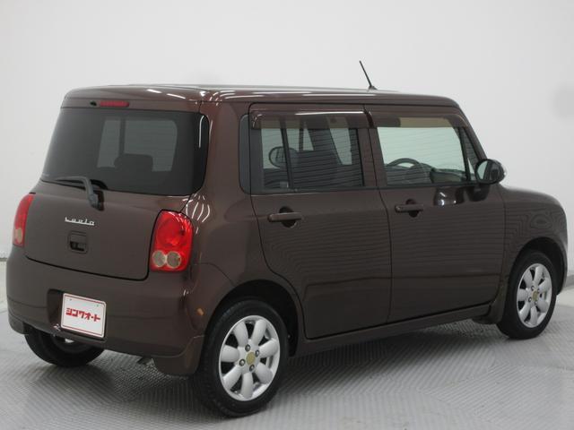 アルトラパン X 純正14インチアルミホイール プッシュスタート エアコン シートリフター 電動格納ミラー レベライザー 左右エアバック セキュリティアラーム ドアバイザー(8枚目)