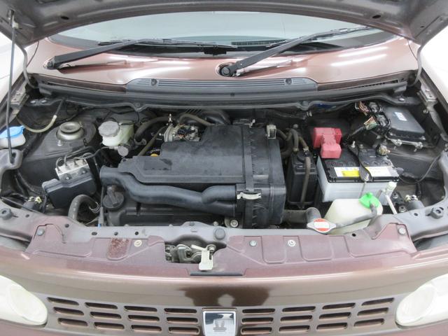 アルトラパン X 純正14インチアルミホイール プッシュスタート エアコン シートリフター 電動格納ミラー レベライザー 左右エアバック セキュリティアラーム ドアバイザー(30枚目)